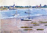 Theodore Robinson Canvas Paintings - Low Tide